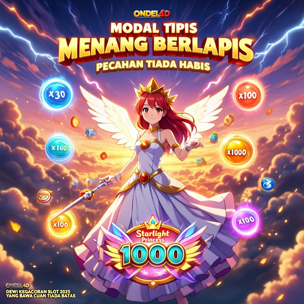 STARLIGHT PRINCESS: DEWI KEGACORAN SLOT 2025 YANG BAWA CUAN TIADA BATA